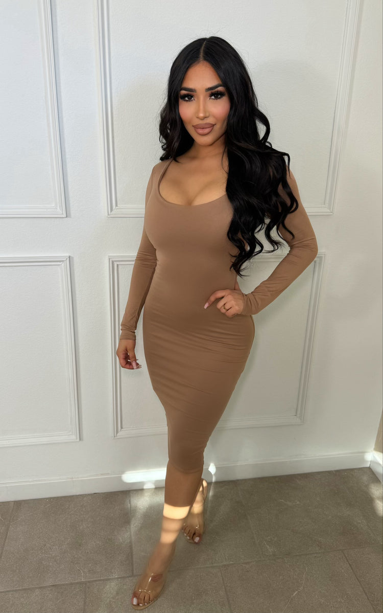 Your Needs Met Dress - Nude