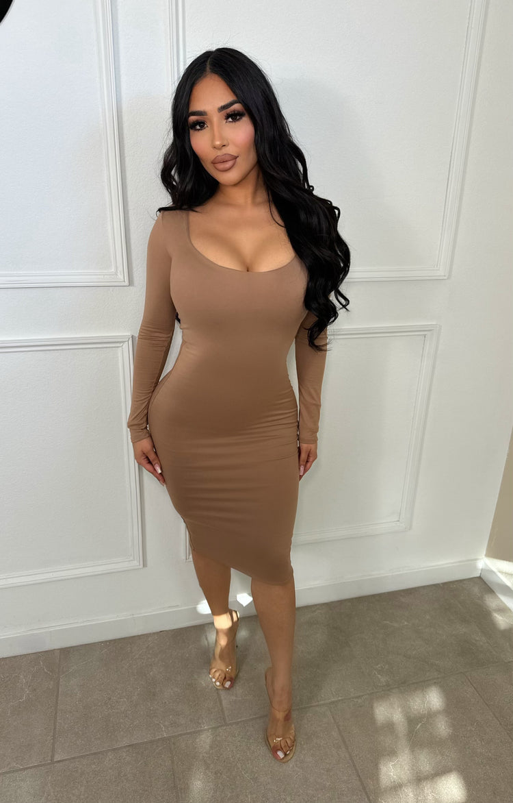 Your Needs Met Dress - Nude