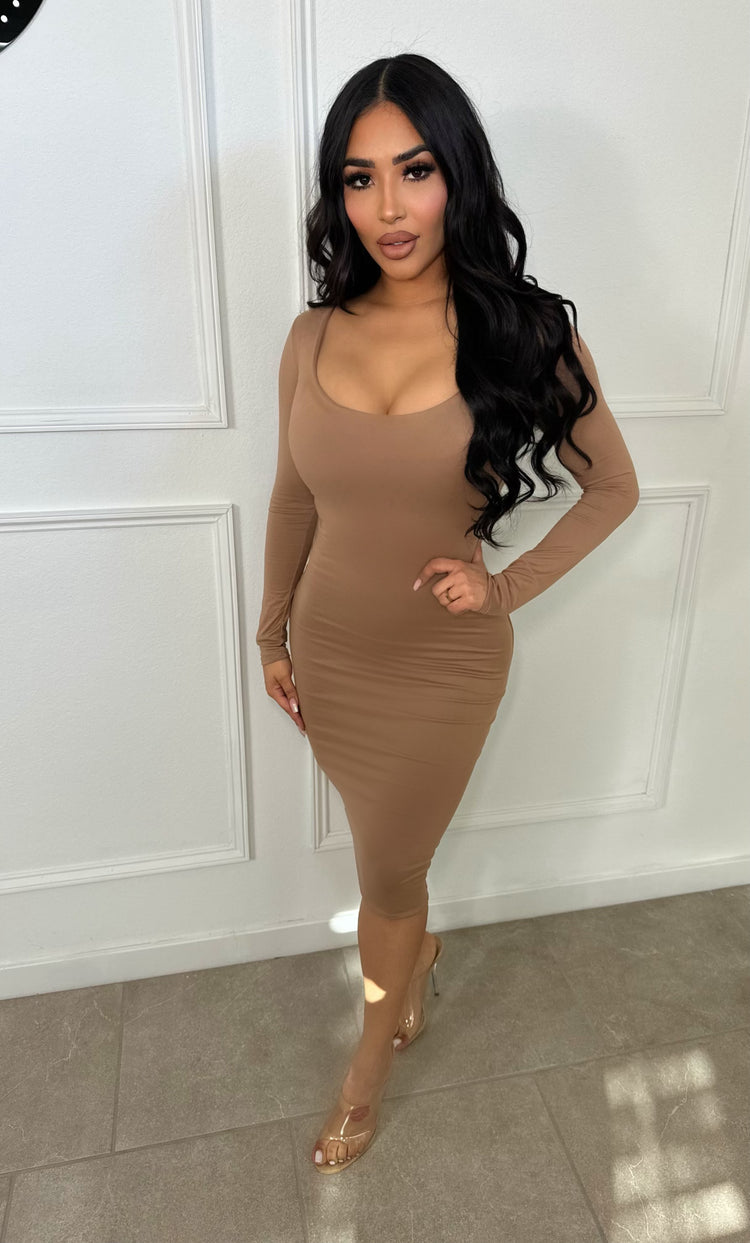 Your Needs Met Dress - Nude