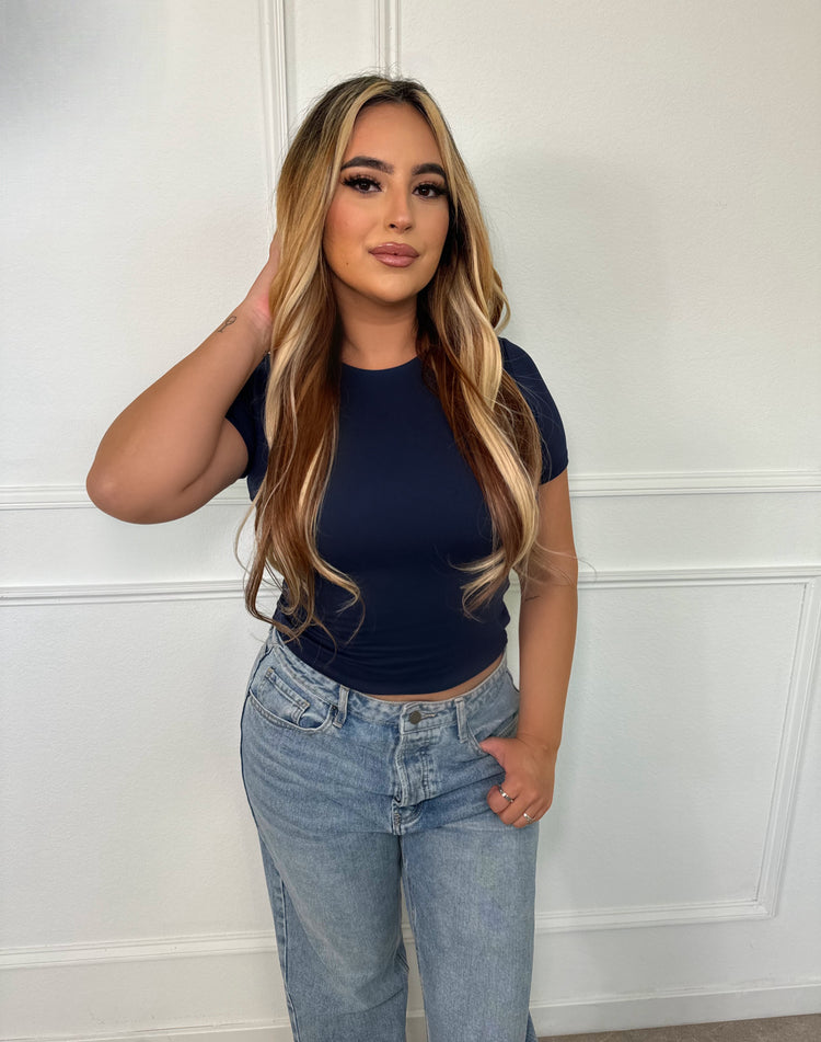 Essential Navy Top