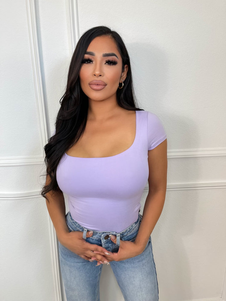 Jenni Lavender Top