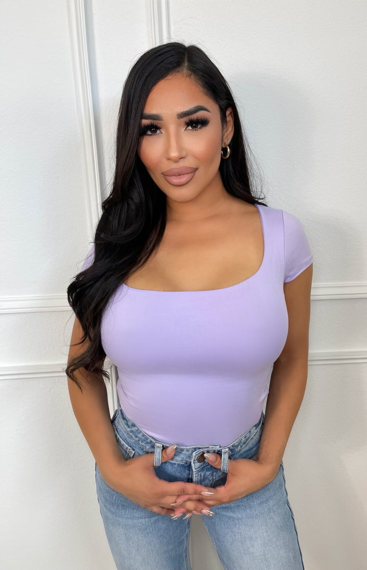 Jenni Lavender Top