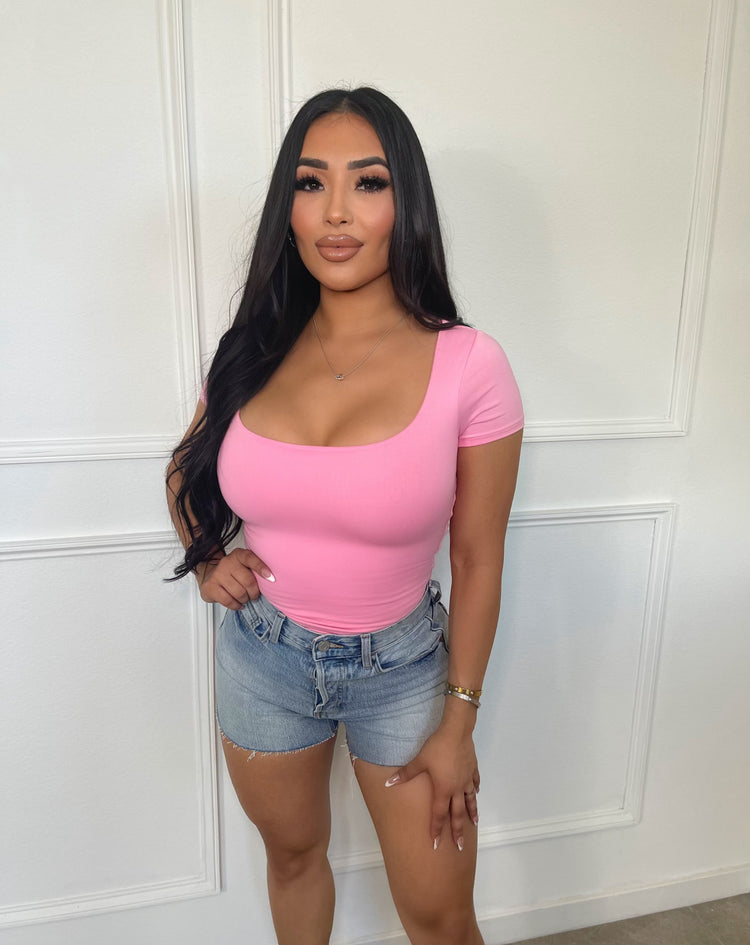 Flirty Pink Top