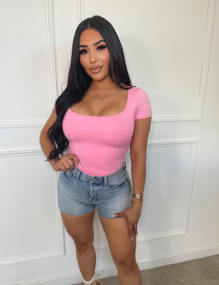 Flirty Pink Top