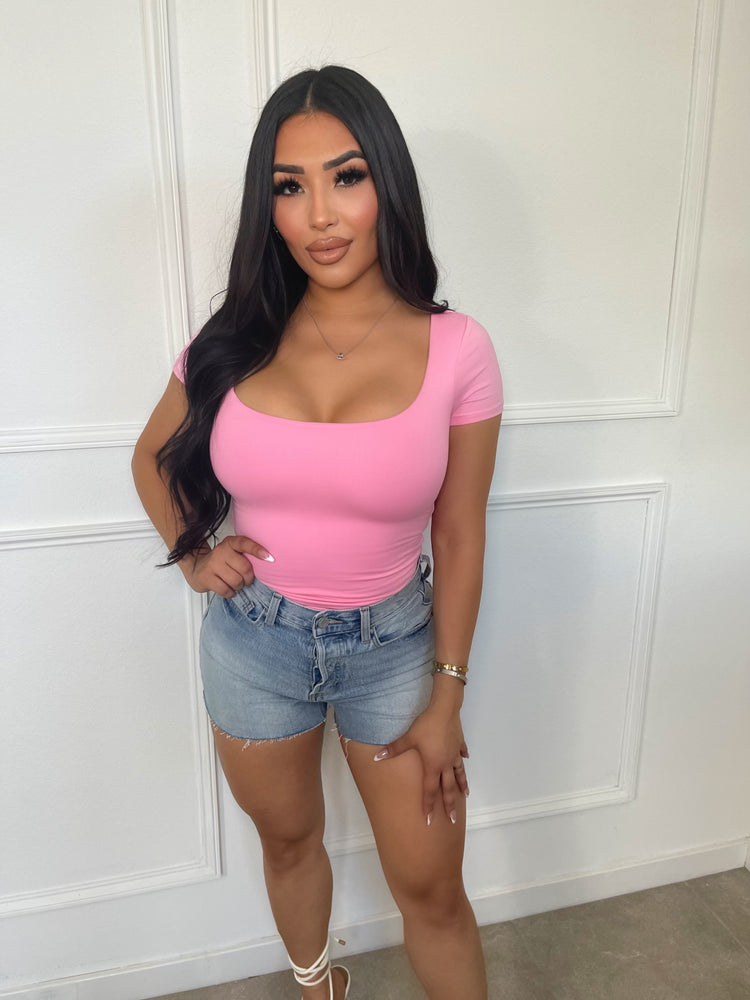 Flirty Pink Top