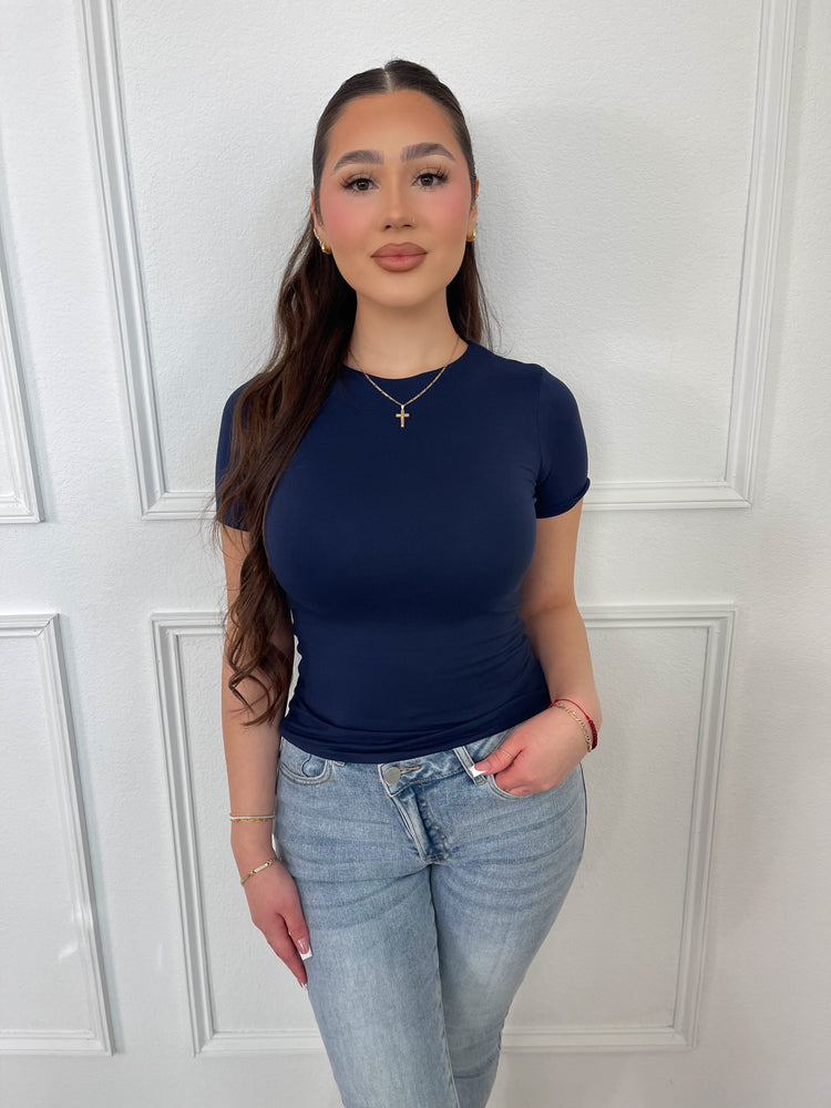 Ariana Navy Top