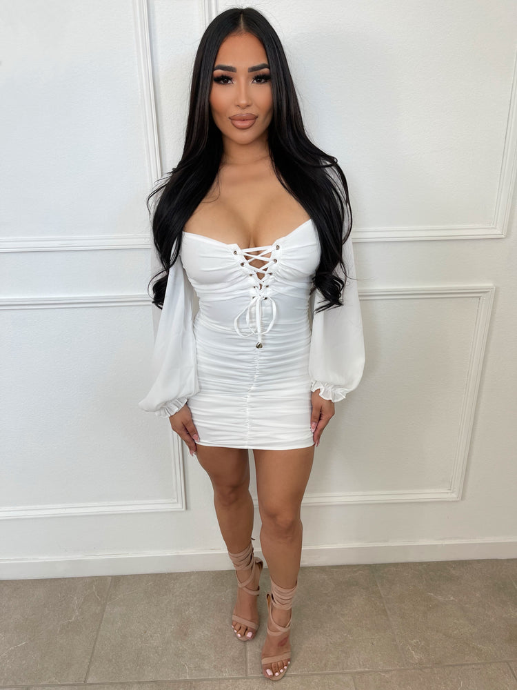 Layla White Dress