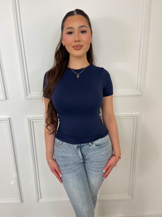 Ariana Navy Top