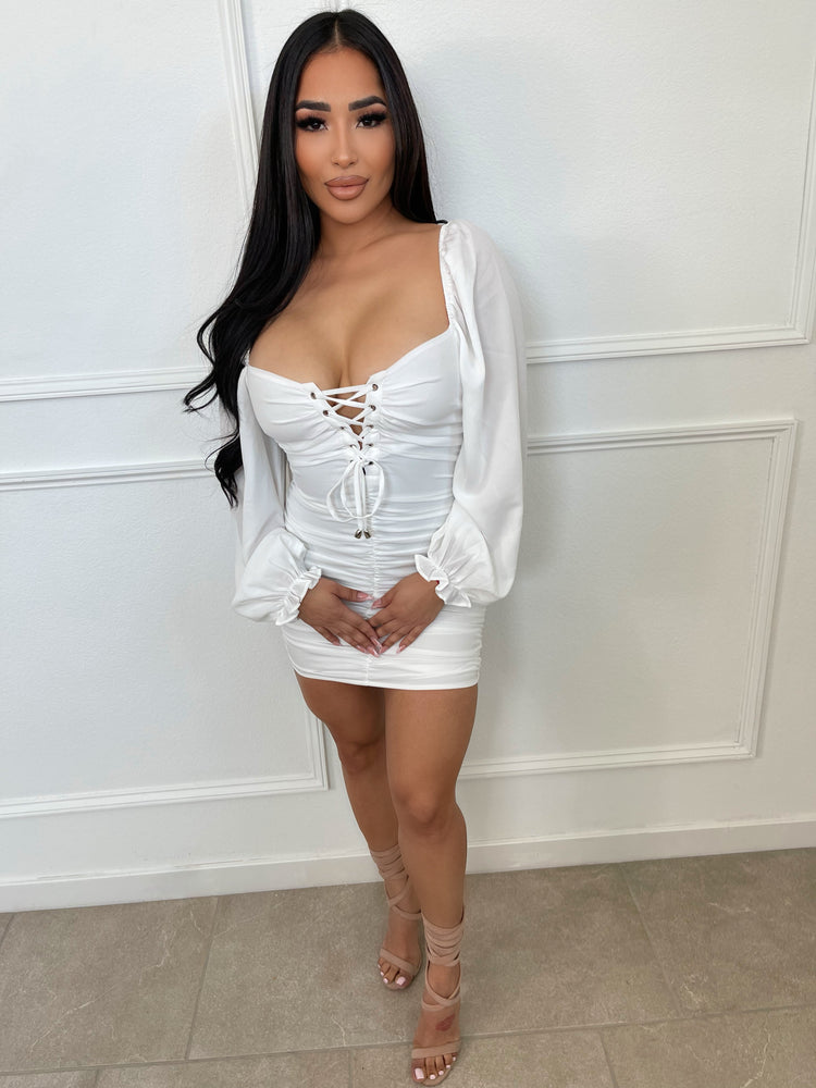 Layla White Dress