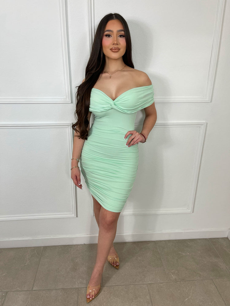 Dolled Up Mint Dress