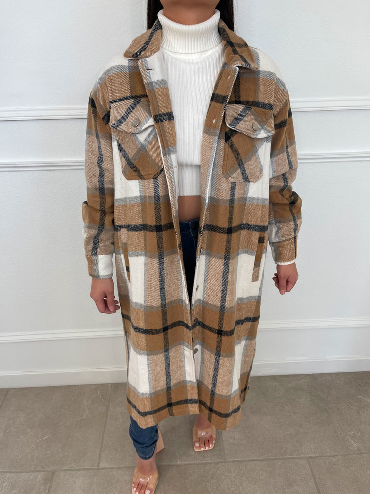 Amaya Flannel Coat