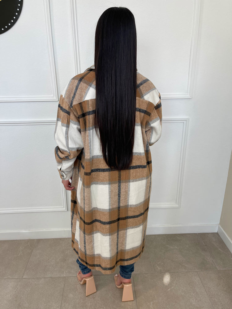 Amaya Flannel Coat