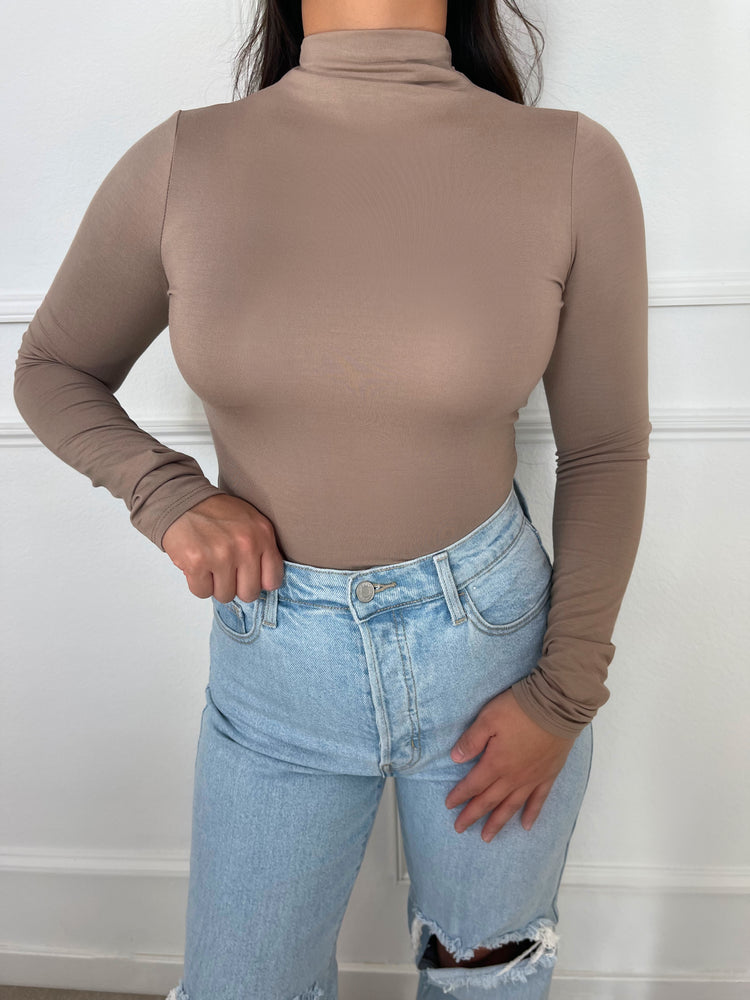 Kim Mock Neck Bodysuit