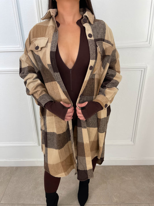 Anna Flannel Coat