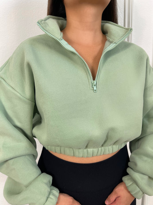 Bridget Crop Pullover