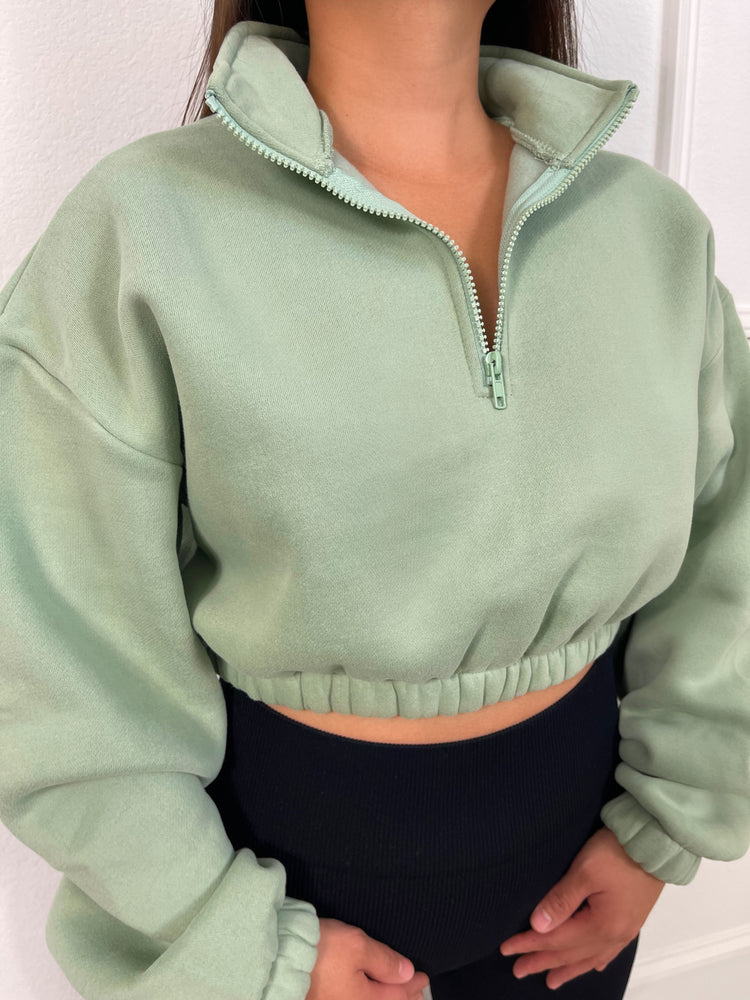 Bridget Crop Pullover